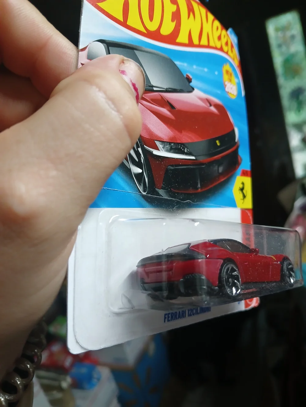 the 2026 Hot Wheels Mainline Ferrari 12Cilindri (Model 4/5, Collector #94/250) i